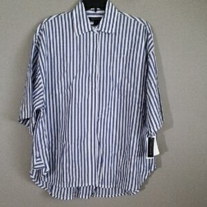 French Connection Oversized Hidden Buttons Shirt Women's